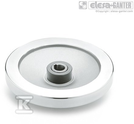 Roue à main GN 321.5-125-K12-A-DR - Z008986